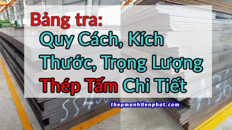 Minh họa cách tính trọng lượng thép hình I bằng công thức toán học đơn giản
